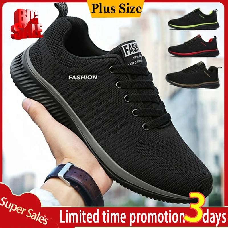 Summer Breathable Men's Casual Shoes Mesh Breathable Man Casual Shoes Fashion Moccasins Lightweight Men Sneakers Hot Sale 35-48
Summer Breathable Men's Casual Shoes Mesh Breathable Man Casual Shoes Fashion Moccasins Lightweight Men Sneakers Hot Sale 35-48