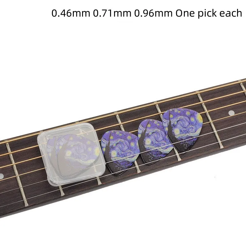 Brand New Guitar Picks Accessories Smooth Ukulee 0.46/0.71/0.96mm For Acoustic 3Pcs Bass Blue Celluloid Creative
Brand New Guitar Picks Accessories Smooth Ukulee 0.46/0.71/0.96mm For Acoustic 3Pcs Bass Blue Celluloid Creative