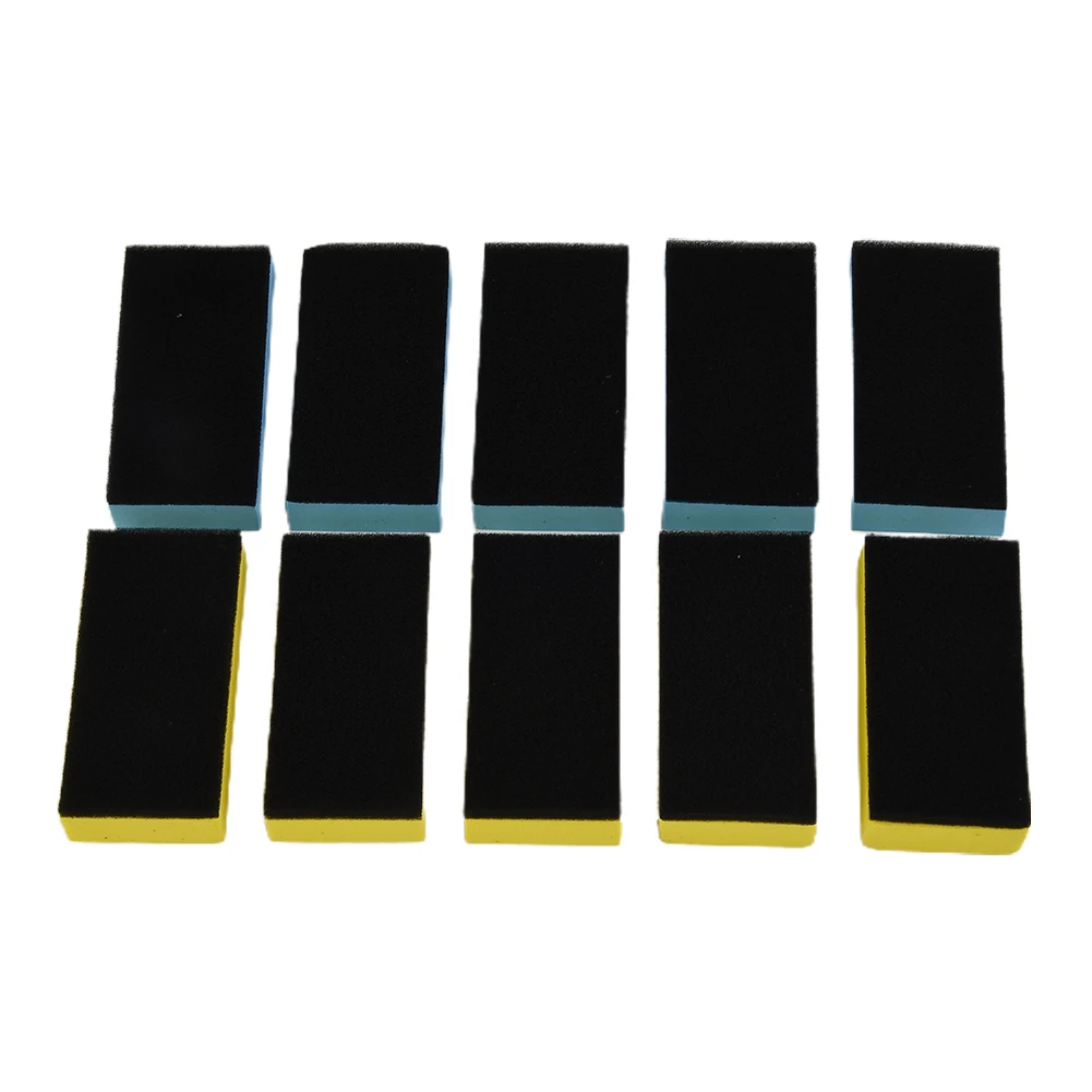 10Pcs Car Ceramic Coating Sponge Glass Nano Wax Coat Applicator Polishing Pads For Use With Wax, Polish, Tyre Dressing, Trim Dre
10Pcs Car Ceramic Coating Sponge Glass Nano Wax Coat Applicator Polishing Pads For Use With Wax, Polish, Tyre Dressing, Trim Dre