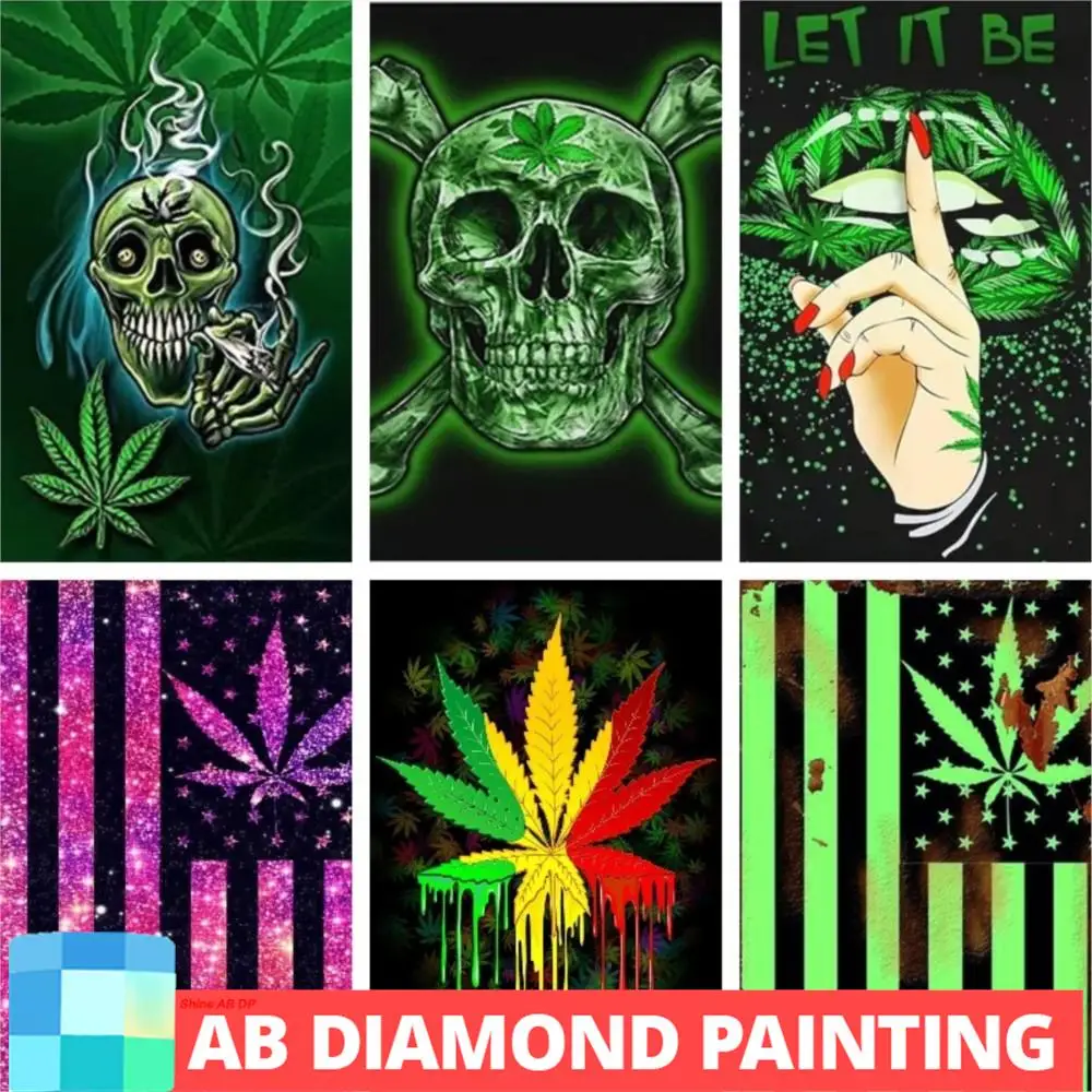 Green Floral California Weed AB Northern Lights Diamond Painting Mosaic Needlework Full Embroidery Rom Decor For Smoke Lovers
Green Floral California Weed AB Northern Lights Diamond Painting Mosaic Needlework Full Embroidery Rom Decor For Smoke Lovers