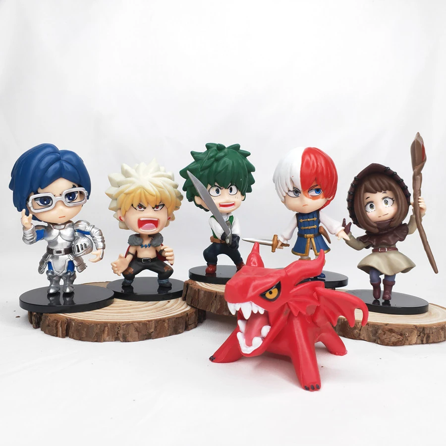 Action Figures Set 10cm My Hero Academia Izuku Midoriya Bakugou Katsuki Anime Q Version Kawaii Gifts Figurine Toys
Action Figures Set 10cm My Hero Academia Izuku Midoriya Bakugou Katsuki Anime Q Version Kawaii Gifts Figurine Toys