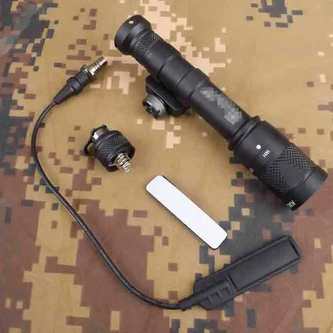 IR Light M600V-IR Infrared Fashlight Scout Light White Light & IR Output 20mm Picatinny Rail with Pressure Switch Hunting
IR Light M600V-IR Infrared Fashlight Scout Light White Light & IR Output 20mm Picatinny Rail with Pressure Switch Hunting