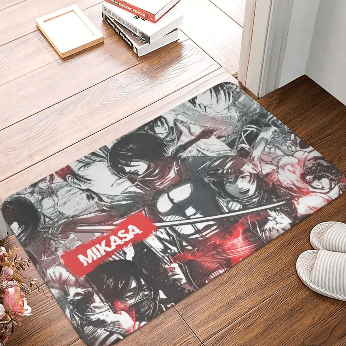 Manga Cut Bathroom Mat Mikasa Attack On Titan Doormat Kitchen Carpet Balcony Rug Home Decor
Manga Cut Bathroom Mat Mikasa Attack On Titan Doormat Kitchen Carpet Balcony Rug Home Decor