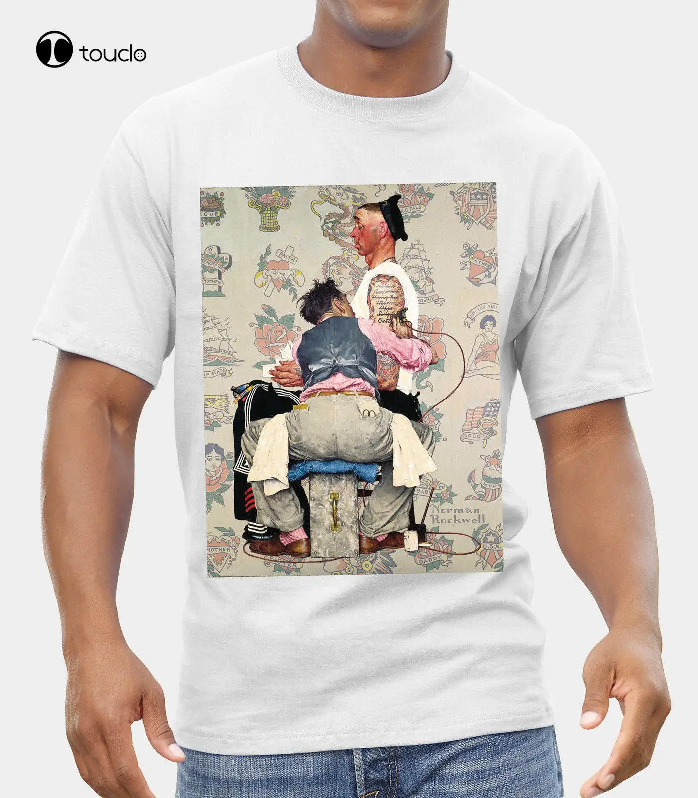 O-Neck Hipster Tshirts Artist Tattoo Norman Rockwell Logo T-Shirt New Print Print T Shirt Men Custom Aldult Teen Unisex Cotton
O-Neck Hipster Tshirts Artist Tattoo Norman Rockwell Logo T-Shirt New Print Print T Shirt Men Custom Aldult Teen Unisex Cotton