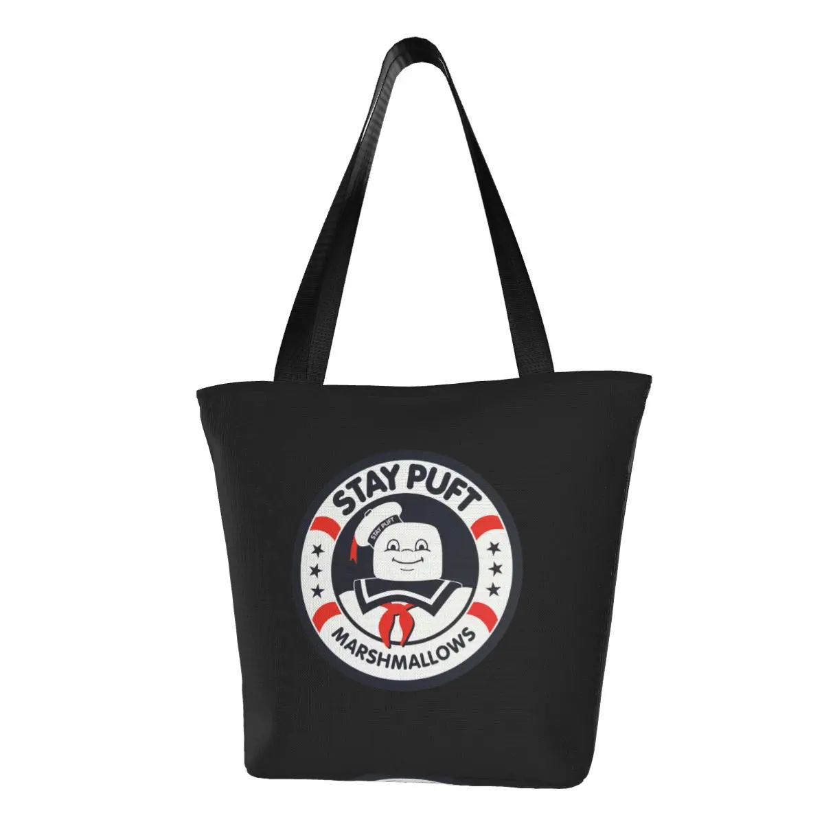 Сумка-тоут Staypuft для покупки продуктов, Холщовая Сумка для покупок с изображением зефира, милых охотников, призраков, большой вместимости
Сумка-тоут Staypuft для покупки продуктов, Холщовая Сумка для покупок с изображением зефира, милых охотников, призраков, большой вместимости