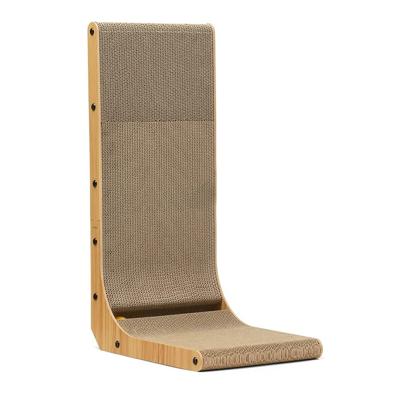 Cats Scratcher L Shape Cats Scratch Pad Cats Scratching Cardboard Wall Mounted With Ball Toy For Indoor Cats
Cats Scratcher L Shape Cats Scratch Pad Cats Scratching Cardboard Wall Mounted With Ball Toy For Indoor Cats
