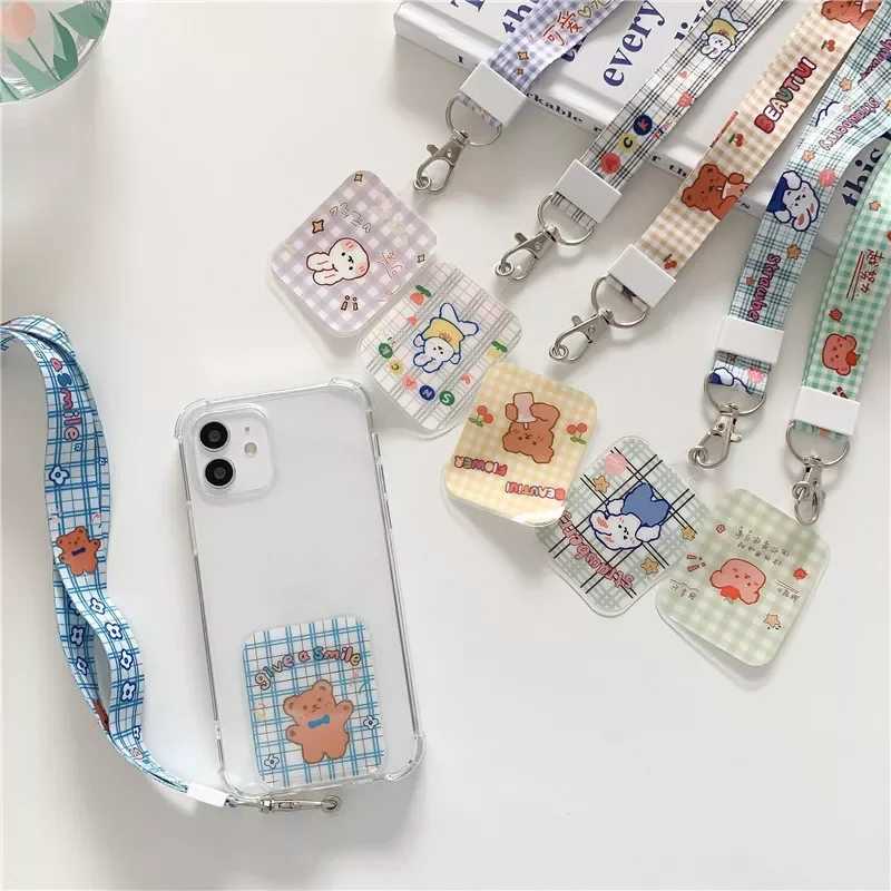 Fashion Cartoon Patch with Lanyard Mobile Phone Strap Cute Lanyard Bag Easy To Carry PVC Pendant for Intelligent Mobile Phone
Fashion Cartoon Patch with Lanyard Mobile Phone Strap Cute Lanyard Bag Easy To Carry PVC Pendant for Intelligent Mobile Phone
