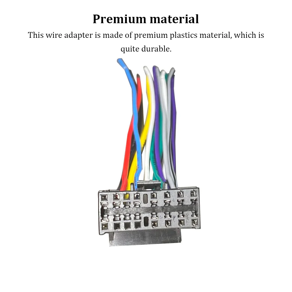 Wire Adapter Power Connector Radio Cable Exquisite Plug Adapters Automotive Handy Installation Stable Performance
Wire Adapter Power Connector Radio Cable Exquisite Plug Adapters Automotive Handy Installation Stable Performance