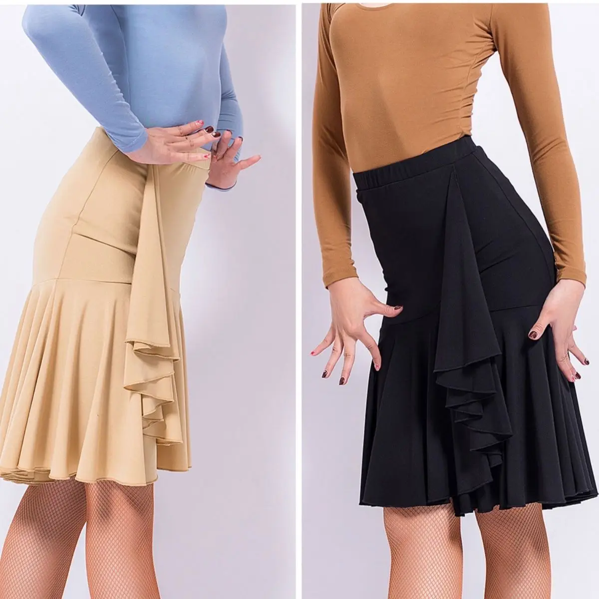 Latin Dance Dress Female Adult New Latin Dance Ruffles Dance Skirt Dance Wear
Latin Dance Dress Female Adult New Latin Dance Ruffles Dance Skirt Dance Wear