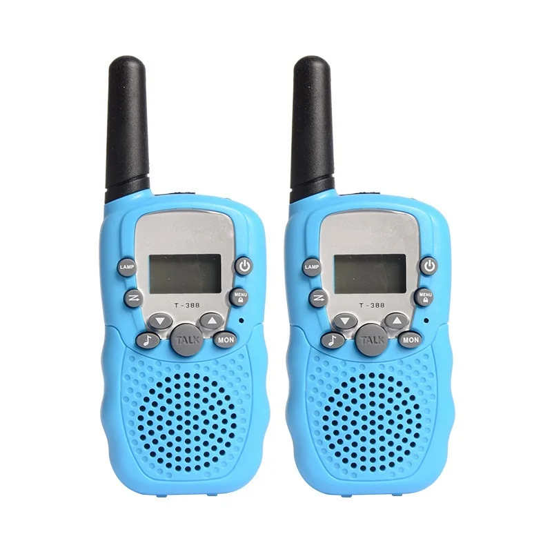 Blue Children's walkie-talkie T-3 mini walkie-talkie UHF 462.550-467.7125MHz two-way radio 0.5W 22CH children's toy LCD monitor
Blue Children's walkie-talkie T-3 mini walkie-talkie UHF 462.550-467.7125MHz two-way radio 0.5W 22CH children's toy LCD monitor