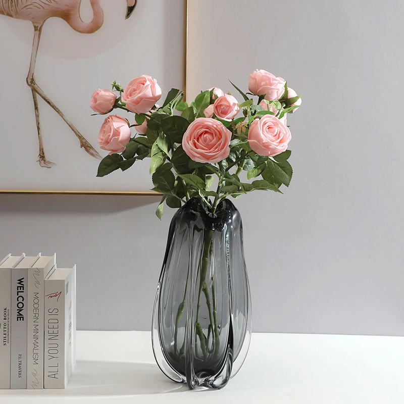 1 Bunch Artificial Roses 3 Heads Silk Fake Flowers Artificial Plants for Wedding Party Hand Bouquets Living Room Home Decoration
1 Bunch Artificial Roses 3 Heads Silk Fake Flowers Artificial Plants for Wedding Party Hand Bouquets Living Room Home Decoration