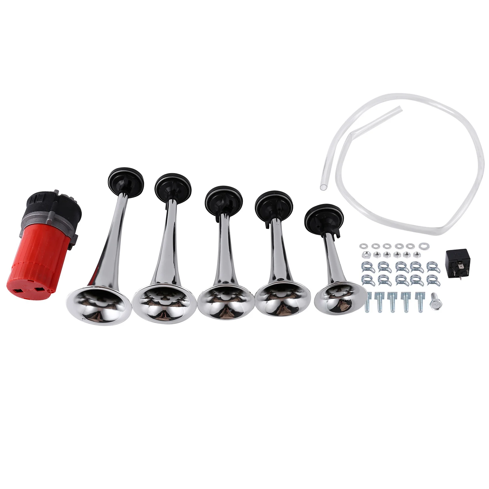 125Db 12V Red Dixie Car Trumpet Air Horns DIXIE Musical Air Horn Dukes of Hazzard General Lee for Car Truck Boat
125Db 12V Red Dixie Car Trumpet Air Horns DIXIE Musical Air Horn Dukes of Hazzard General Lee for Car Truck Boat