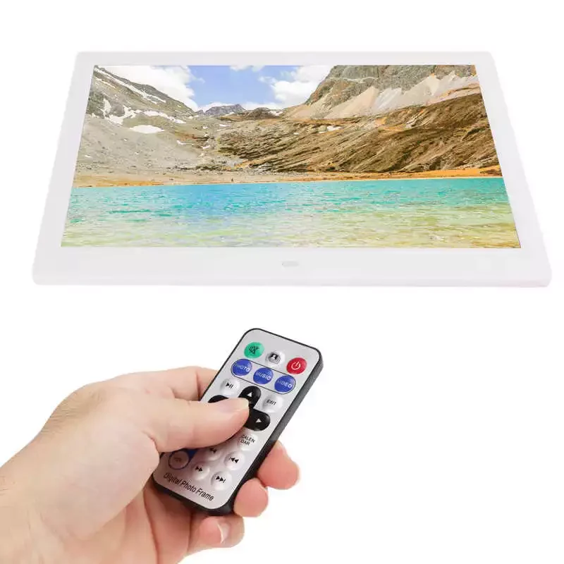 Digital Picture Frame Clear Stereo Audio 1280x800 Resolution 14inch Screen Digital Photo Album for Living Room
Digital Picture Frame Clear Stereo Audio 1280x800 Resolution 14inch Screen Digital Photo Album for Living Room