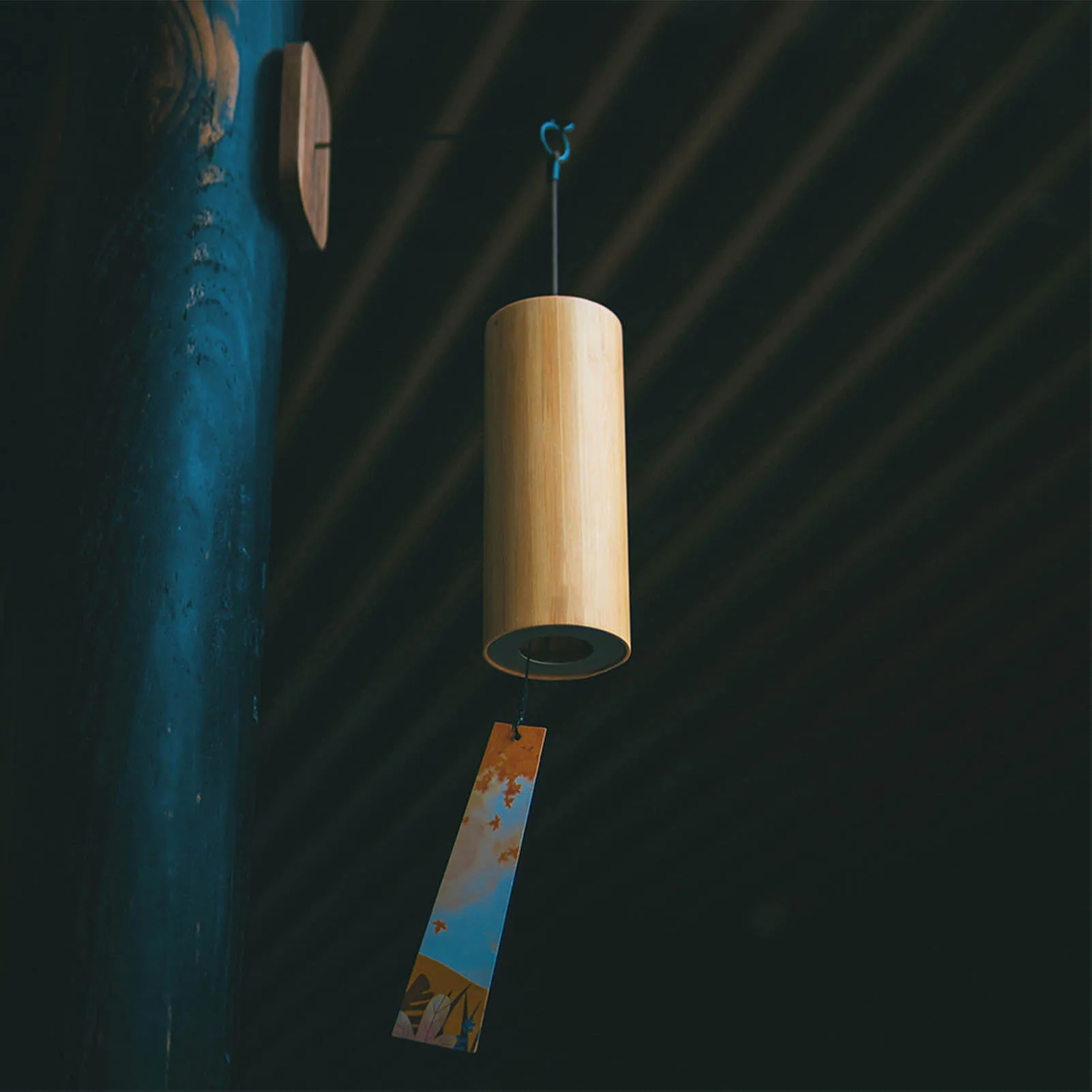 Wooden Chime With Natural Melodic Tones Chord Ringing Handcrafted Cylinder Bell Musical Home Decor Bamboo Wind Chime
Wooden Chime With Natural Melodic Tones Chord Ringing Handcrafted Cylinder Bell Musical Home Decor Bamboo Wind Chime