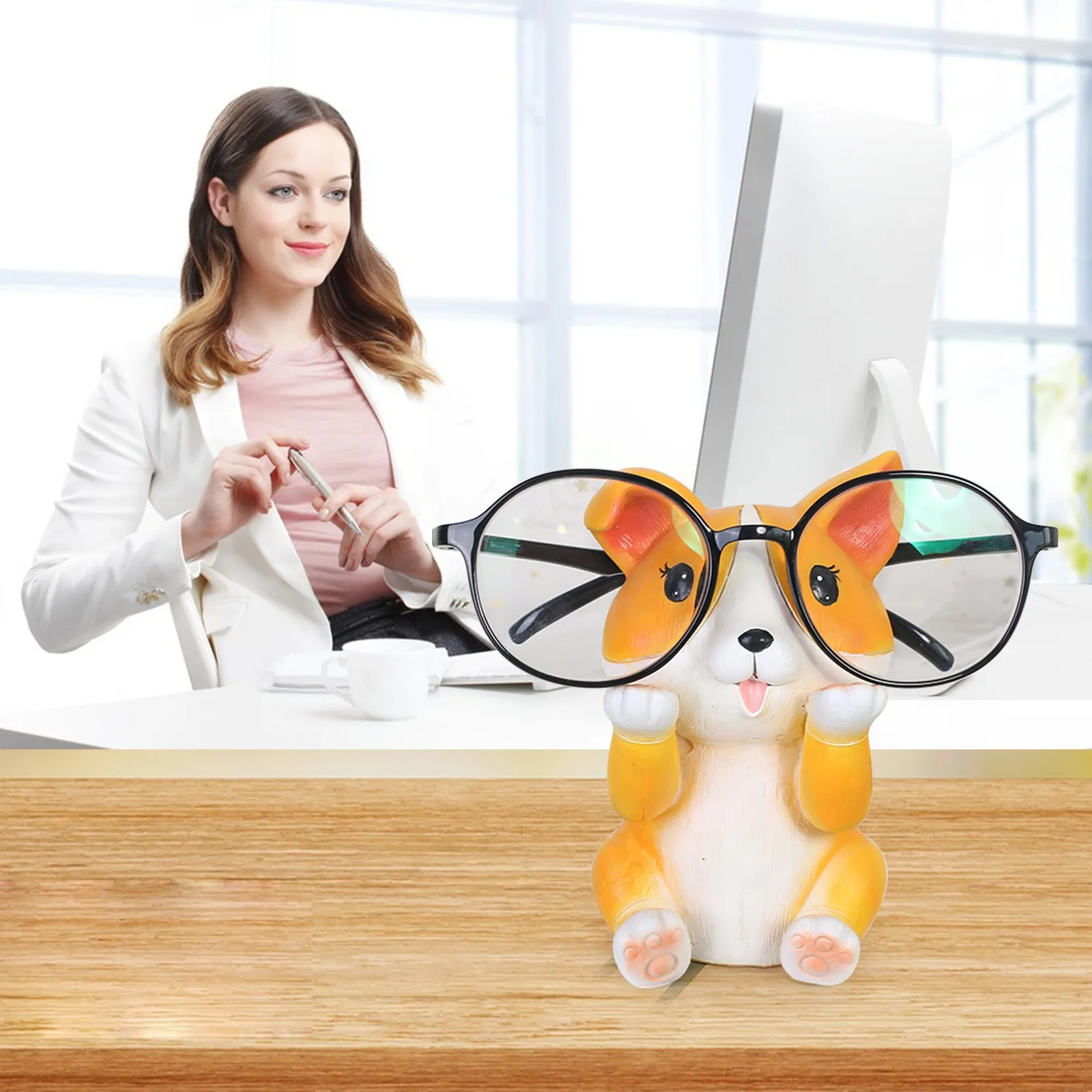 New Creative Dog Home Resin Decoration Animal Glasses Frame Color Painting Resin Crafts Decoration
New Creative Dog Home Resin Decoration Animal Glasses Frame Color Painting Resin Crafts Decoration