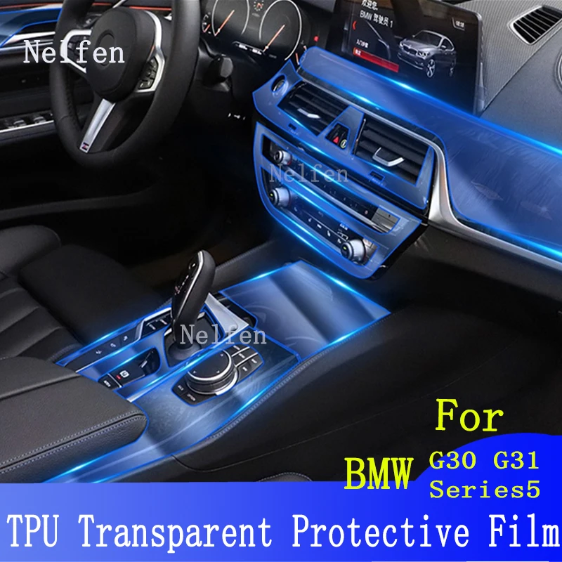 For BMW G30 G31 Series5 2018-2021 Car Interior Center Console Transparent TPU Protective Anti-scratch Repair Film
For BMW G30 G31 Series5 2018-2021 Car Interior Center Console Transparent TPU Protective Anti-scratch Repair Film