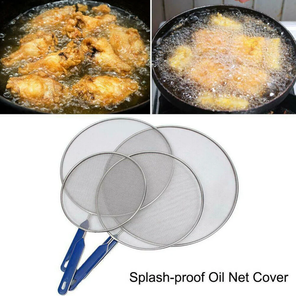 Grease Splatter Screen Guards Mesh Anti Splatter Guard Oil Net Splash Cover Pan Pot Frying Oil Cooking Cover Kitchen Tools
Grease Splatter Screen Guards Mesh Anti Splatter Guard Oil Net Splash Cover Pan Pot Frying Oil Cooking Cover Kitchen Tools