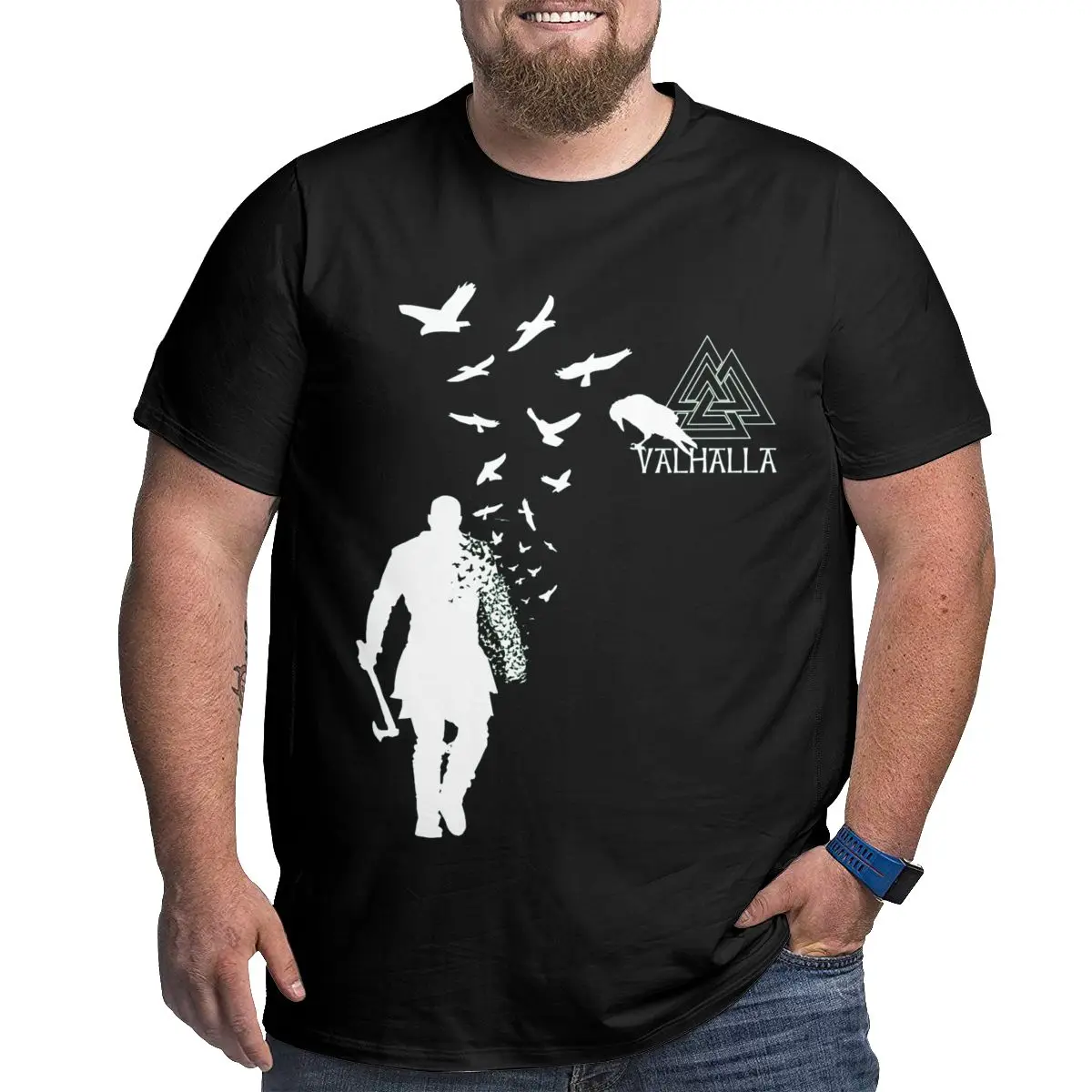Big Size T-shirt Viking Ragnar Lodbrok Journey To Valhalla Vikings Graphic Cool Big Tall Man Oversized Big Tops Tees
Big Size T-shirt Viking Ragnar Lodbrok Journey To Valhalla Vikings Graphic Cool Big Tall Man Oversized Big Tops Tees