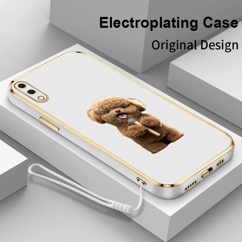 Singing Puppy Electroplating Phone Case for Samsung A01 A02 A02S A03 A03S A03 Core A04 A04S A10 A10S A11 A13 A20S A21S Cover
Singing Puppy Electroplating Phone Case for Samsung A01 A02 A02S A03 A03S A03 Core A04 A04S A10 A10S A11 A13 A20S A21S Cover