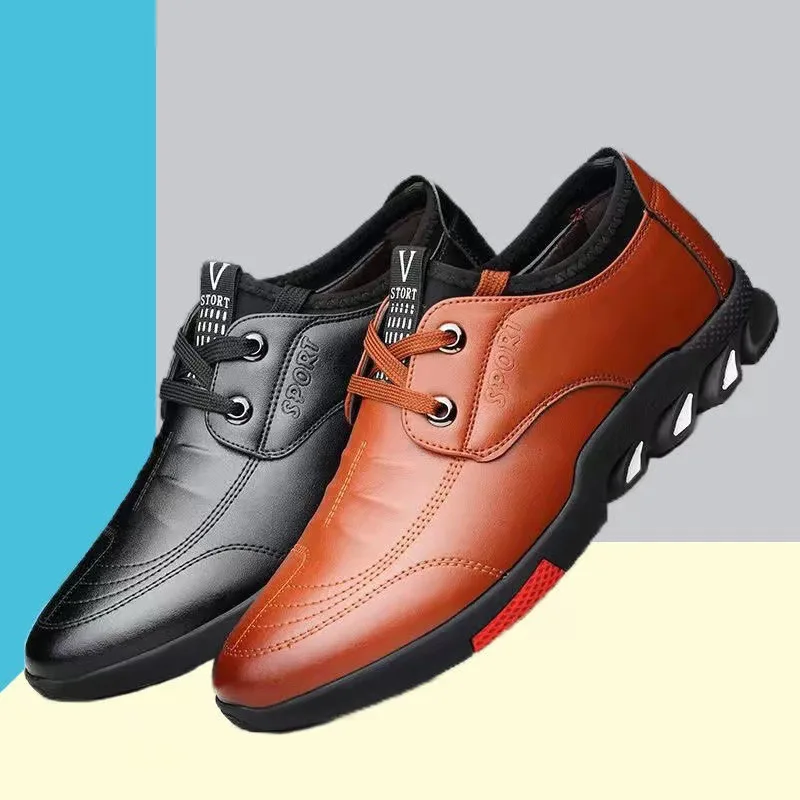 Leather Shoes Men's Leather Spring 2022 New Men's Business Casual Soft-Soled Non-Slip Breathable All-Match Footwear
Leather Shoes Men's Leather Spring 2022 New Men's Business Casual Soft-Soled Non-Slip Breathable All-Match Footwear