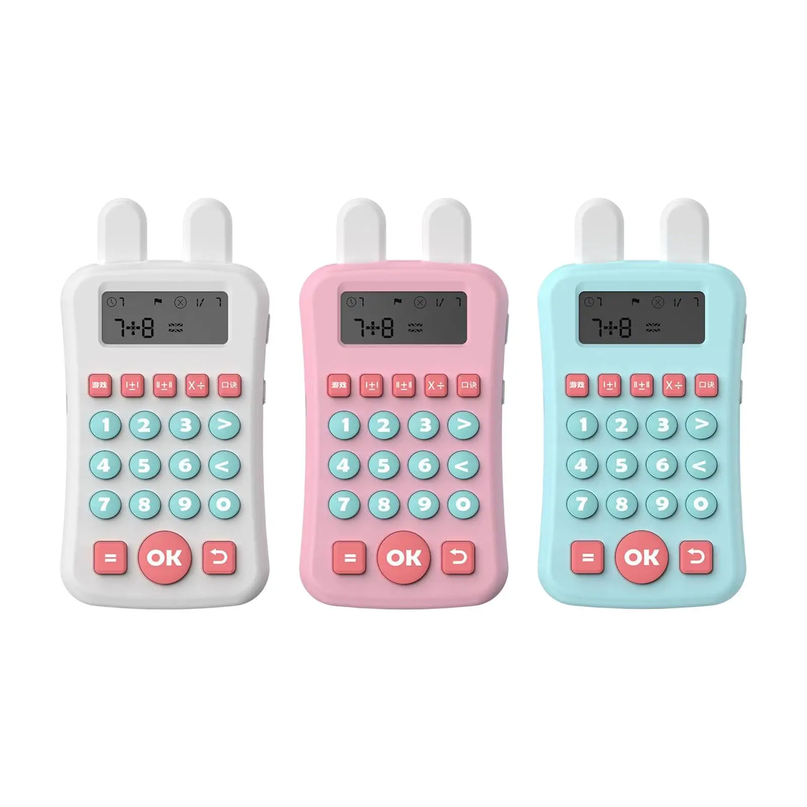 

Math Calculators Addition Subtraction Multiplication Division Electronic Calculator for Student, Home, Teaching, Students Gifts
