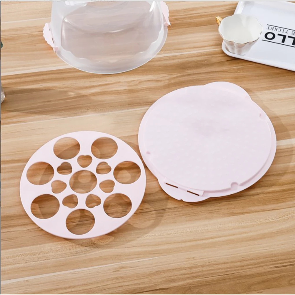 10 Inch Cake Round Storage Box Nonslip Base Portable Handheld Cakes Carrier Case Container Household Accessories
10 Inch Cake Round Storage Box Nonslip Base Portable Handheld Cakes Carrier Case Container Household Accessories