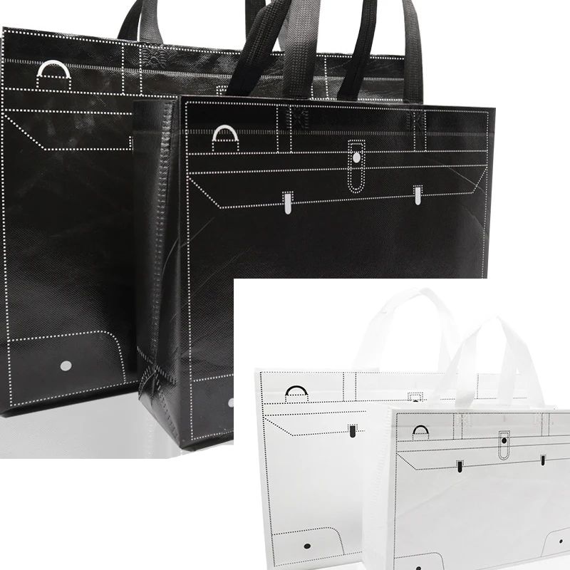 Large Capacity Shopping Bag Durable Female Tote Bag Non-woven Fabric Solid Eco Bag Reusable Pouch Travel Storage Handbag
Large Capacity Shopping Bag Durable Female Tote Bag Non-woven Fabric Solid Eco Bag Reusable Pouch Travel Storage Handbag