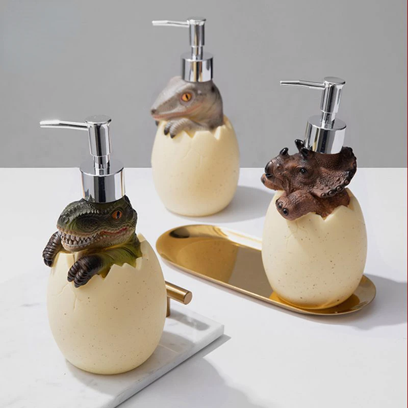 Cute Dinosaur Foam Liquid Soap Dispenser Cosmetics Bottles Kawaii Washing Hand Sanitizer Pump Machine Bathroom Home Decoration
Cute Dinosaur Foam Liquid Soap Dispenser Cosmetics Bottles Kawaii Washing Hand Sanitizer Pump Machine Bathroom Home Decoration
