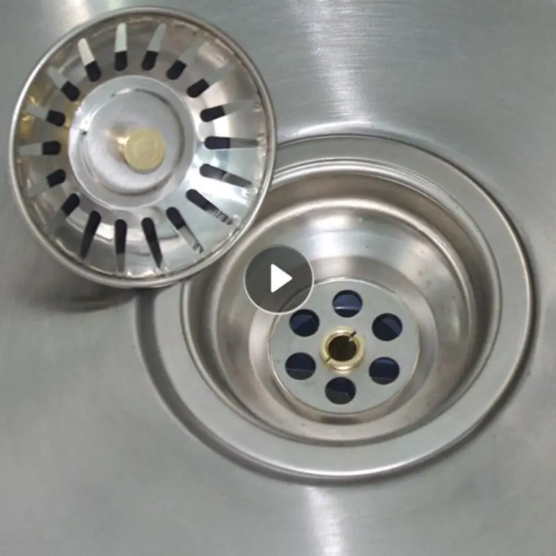 Stainless Steel Sink Strainer Stopper Waste Plug Sink Filter Sink Water Filter Plug Kitchen Accessories Bathroom Kitchen Tools
Stainless Steel Sink Strainer Stopper Waste Plug Sink Filter Sink Water Filter Plug Kitchen Accessories Bathroom Kitchen Tools