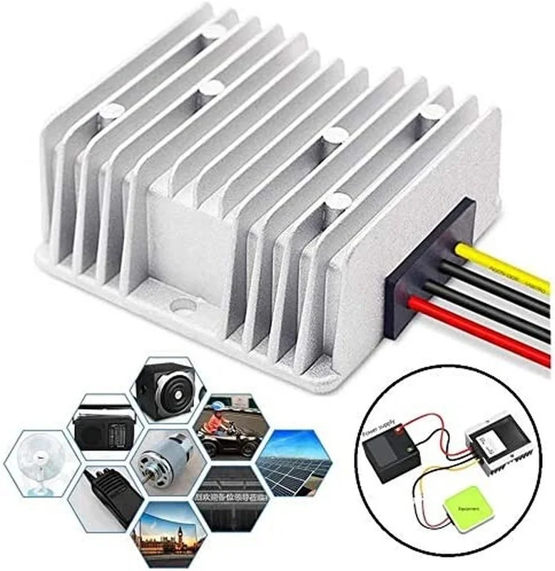 48V Step Down to DC 12V 20A 240W DC/DC Converter Regulator Reducer for Golf Cart Scooters Bicycles Club Car
48V Step Down to DC 12V 20A 240W DC/DC Converter Regulator Reducer for Golf Cart Scooters Bicycles Club Car