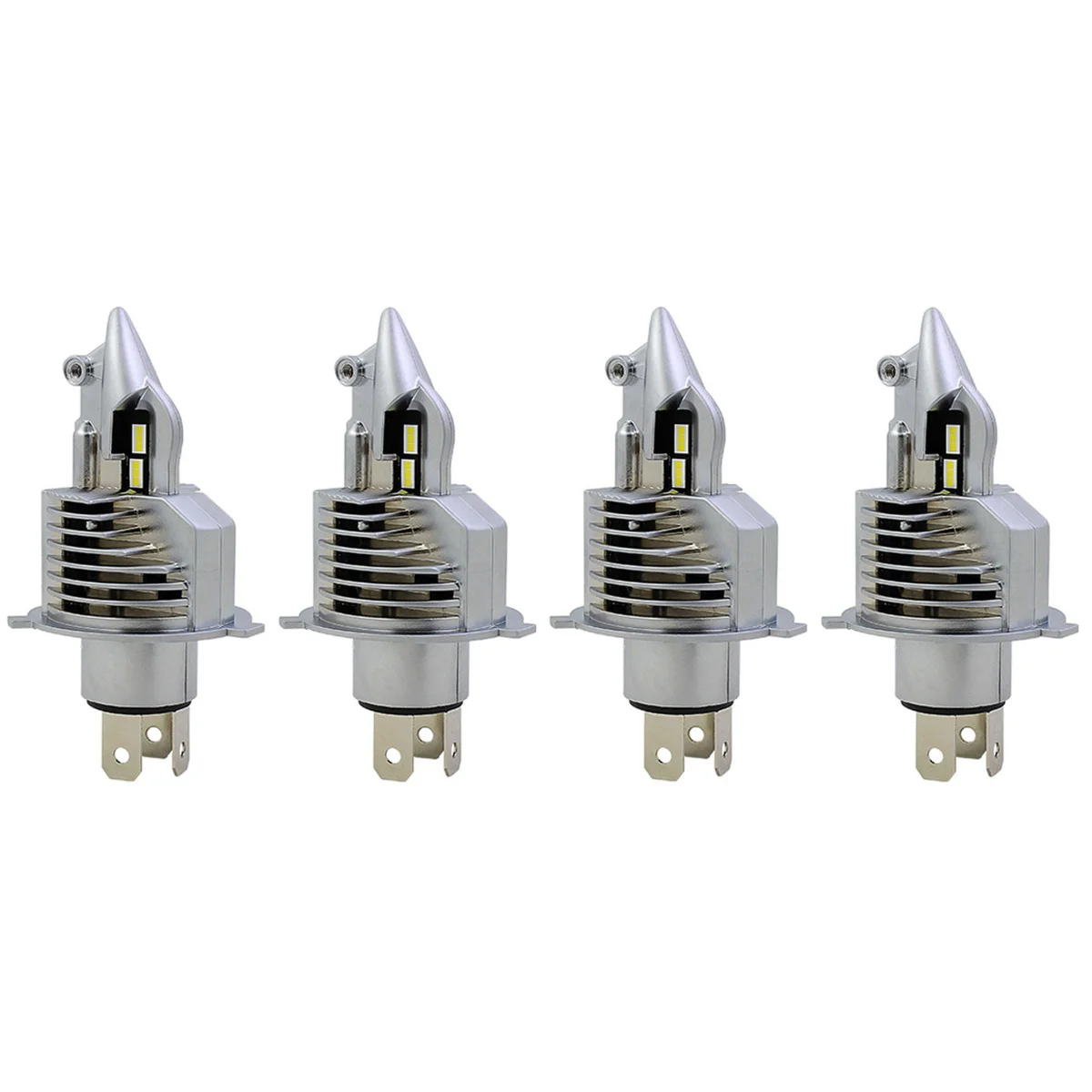 4 pcs High Bright Auto Headlights H4 30W Headlight Bulbs Universal Car LED Bulbs
4 pcs High Bright Auto Headlights H4 30W Headlight Bulbs Universal Car LED Bulbs