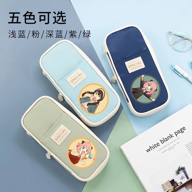 Anime SPY×FAMILY Twilight Loid Forger Anya Forger Yor Forger Pen Storage Bag Stationery Student High Capacity Pencil Case Gift
Anime SPY×FAMILY Twilight Loid Forger Anya Forger Yor Forger Pen Storage Bag Stationery Student High Capacity Pencil Case Gift
