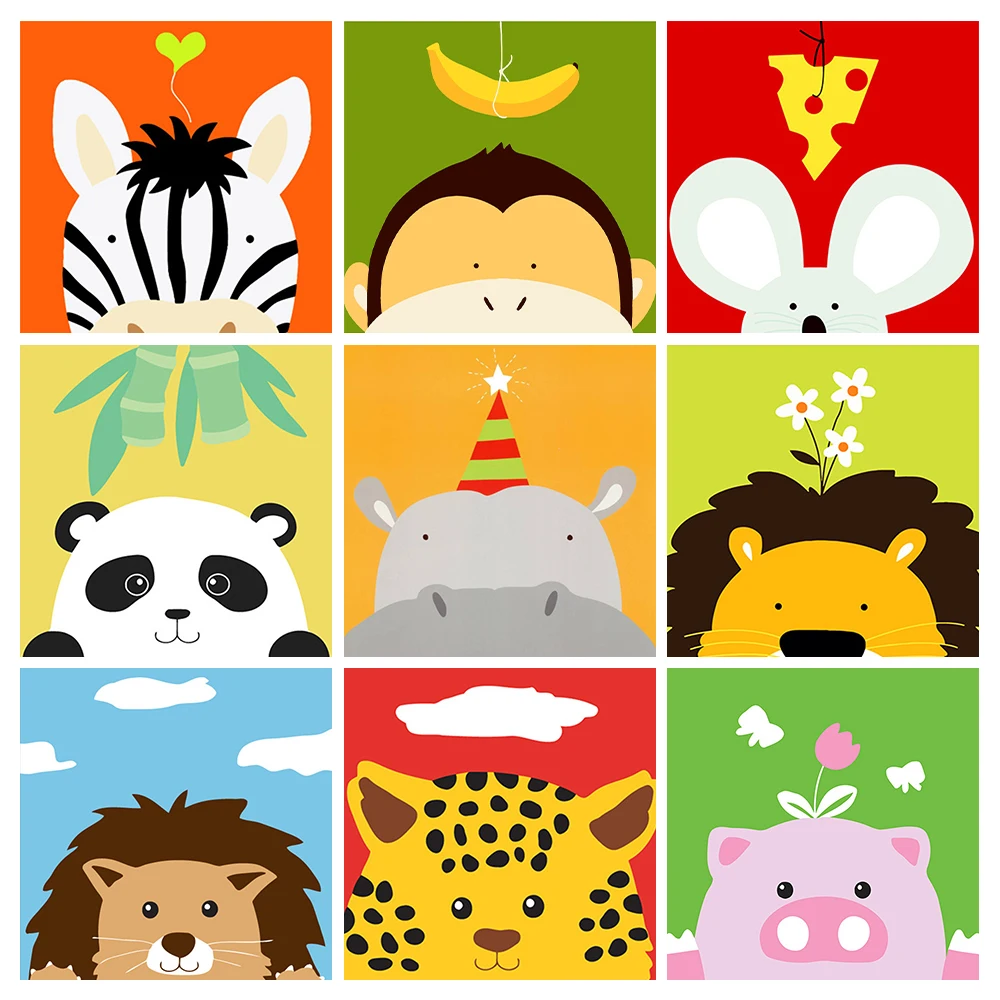DIY Diamond Painting Kids Set Cartoon Animal Panda Crystal Rhinestone Diamond Embroidery Toy Tie Frame Painting Artwork Gift
DIY Diamond Painting Kids Set Cartoon Animal Panda Crystal Rhinestone Diamond Embroidery Toy Tie Frame Painting Artwork Gift