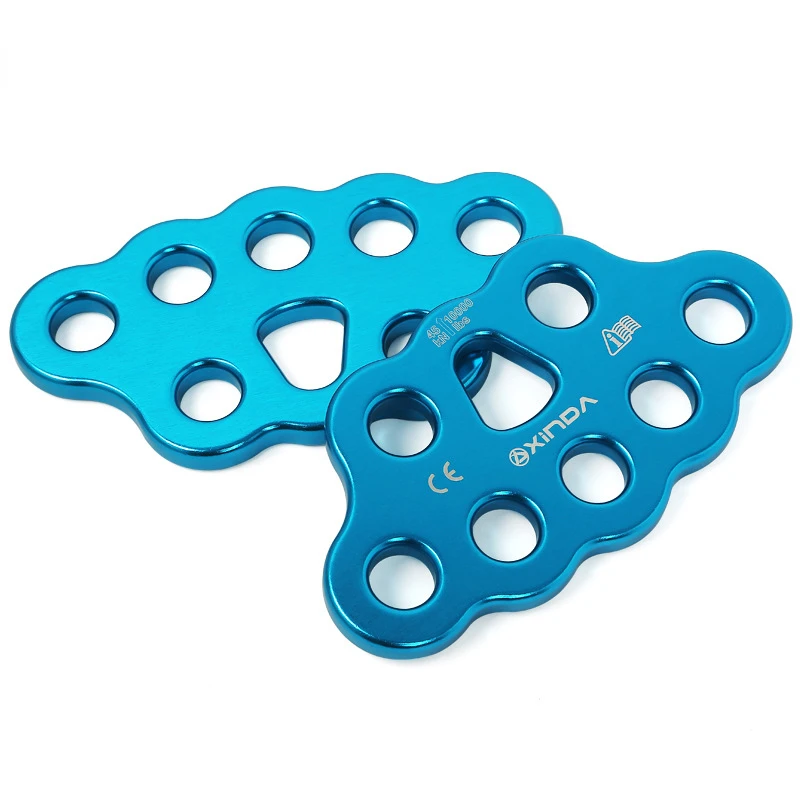 8 Holes Paw Rigging Plate Rope Separator Device 45kn Outdoor Rock Climbing Multi Anchor Point Connector Gear Equipment
8 Holes Paw Rigging Plate Rope Separator Device 45kn Outdoor Rock Climbing Multi Anchor Point Connector Gear Equipment