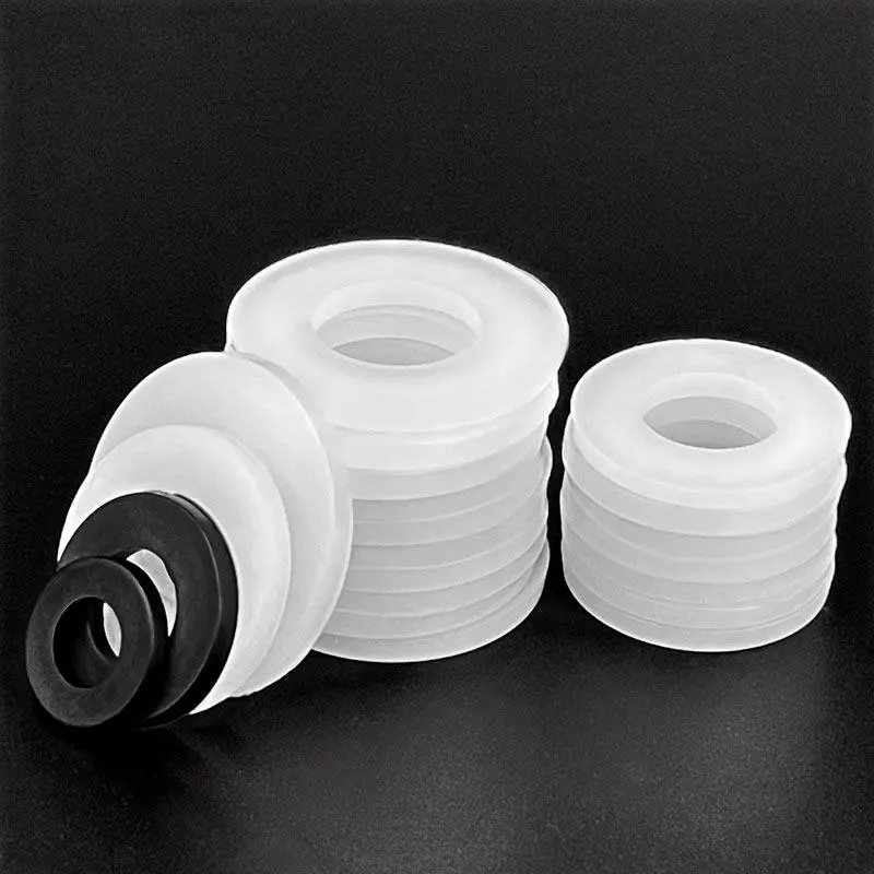 50pcs M2 M2.5 M3 M4 M5 M6 M8~M20 Nylon Washer Plastic Insulation Gasket Seal Black White Seal Kit Nylon Flat Washer 
50pcs M2 M2.5 M3 M4 M5 M6 M8~M20 Nylon Washer Plastic Insulation Gasket Seal Black White Seal Kit Nylon Flat Washer