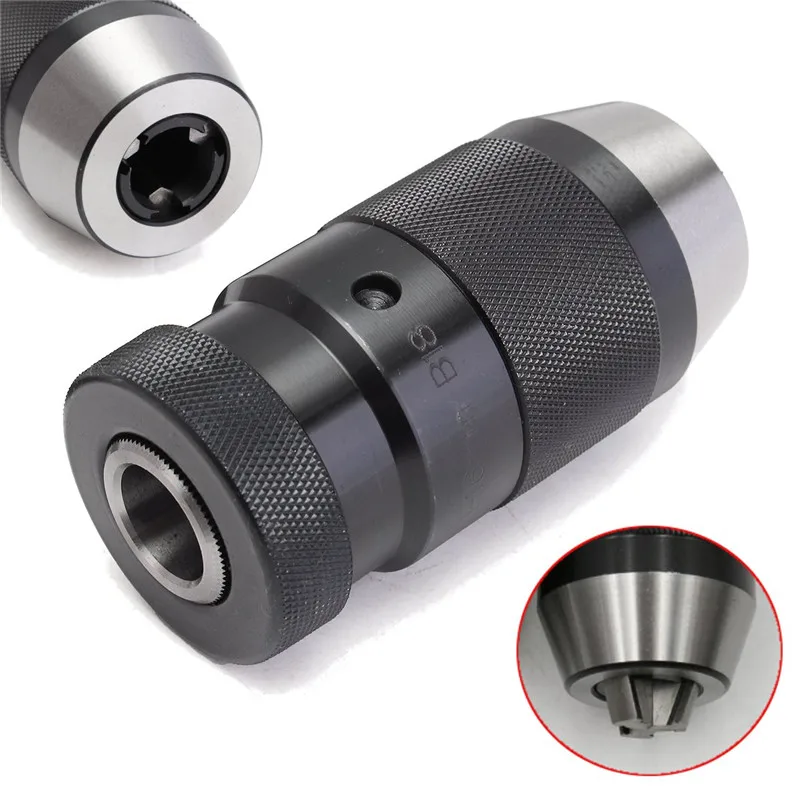 1Pc 1-16mm Alloy Self-locking Click Keyless Drill Chuck Adapter For CNC Milling Drilling Lathe Power Tool Accessories
1Pc 1-16mm Alloy Self-locking Click Keyless Drill Chuck Adapter For CNC Milling Drilling Lathe Power Tool Accessories