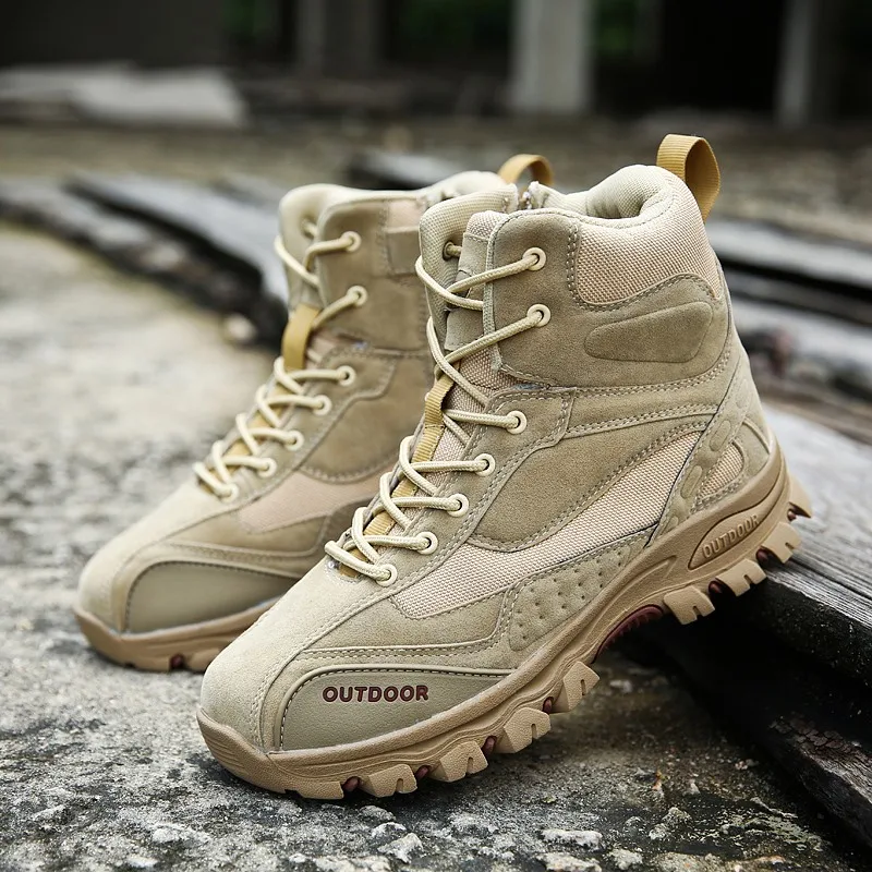 Tactical military boots men's leather hunting hiking camping mountaineering winter work shoes man shoes
Tactical military boots men's leather hunting hiking camping mountaineering winter work shoes man shoes
