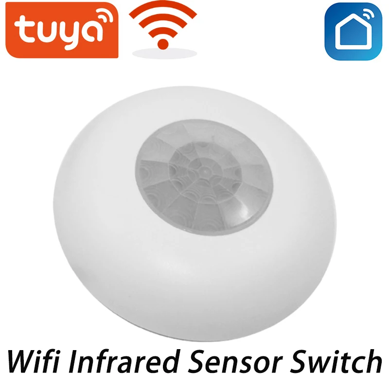 Tuya Smart Wifi Infrared Sensor Switch PIR Motion Sensor Smartlife APP Control Light Switch Delay Adjustable Relay 100V-240V
Tuya Smart Wifi Infrared Sensor Switch PIR Motion Sensor Smartlife APP Control Light Switch Delay Adjustable Relay 100V-240V