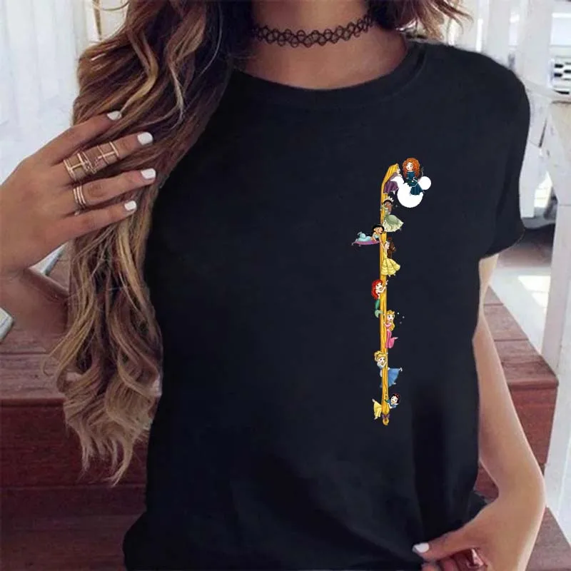 Kawaii Harajuku Princess Women Ullzang T-shirt Grunge Aesthetic Graphic Tshirt Female Tops Cute Princess Printed Women T Shirt
Kawaii Harajuku Princess Women Ullzang T-shirt Grunge Aesthetic Graphic Tshirt Female Tops Cute Princess Printed Women T Shirt