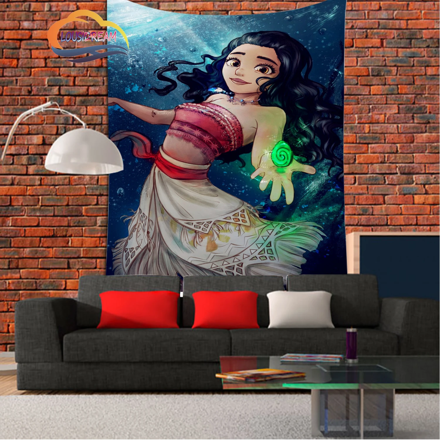 Fashion Cartoon Vaiana Moana princess cute wall tapestry 3d printing banner Trendy multi size decorative tablecloth girl gift
Fashion Cartoon Vaiana Moana princess cute wall tapestry 3d printing banner Trendy multi size decorative tablecloth girl gift