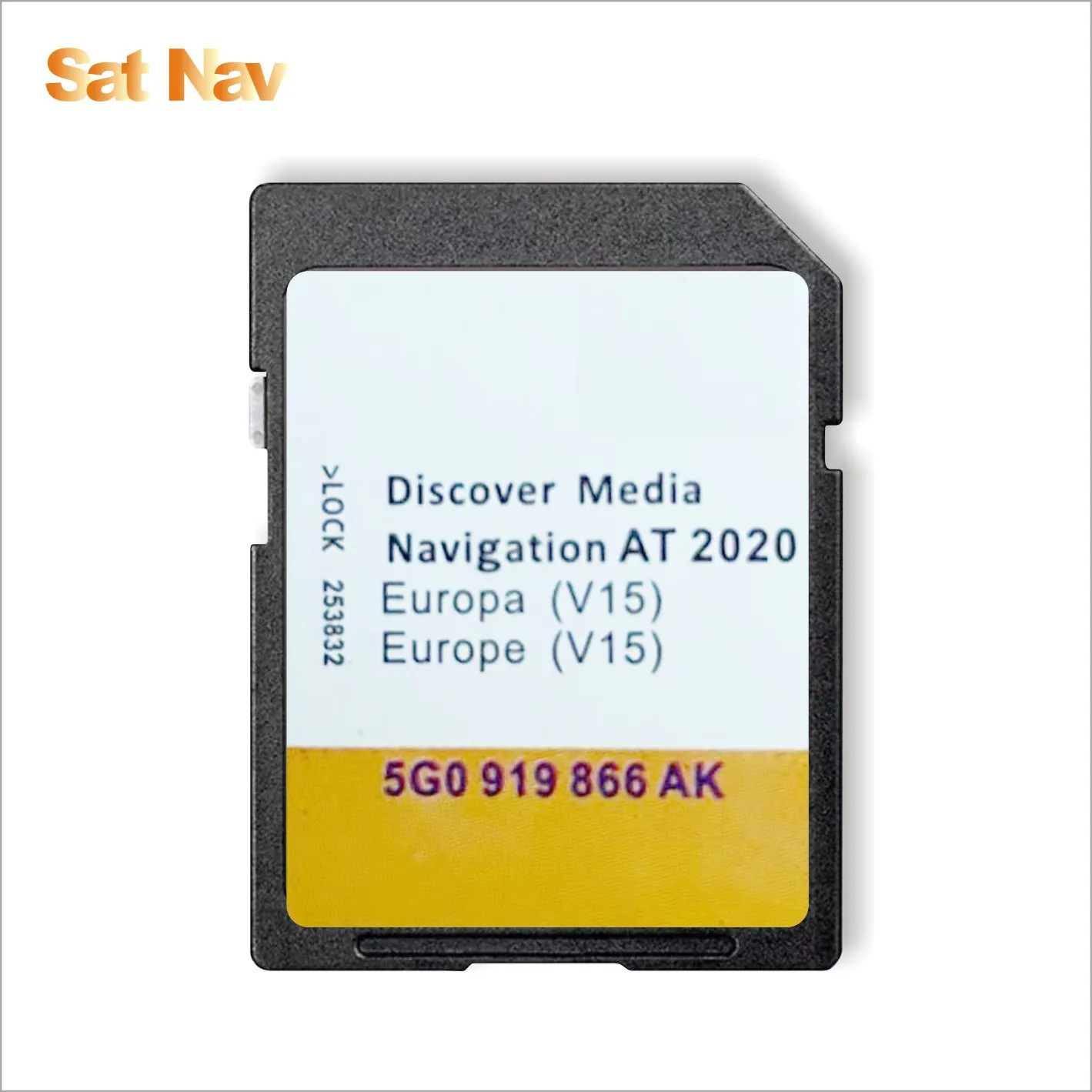 Brand New VW AT V15 Discover Media MIB 1 GPS Navigation Latest Update Map 2021 SD Card
Brand New VW AT V15 Discover Media MIB 1 GPS Navigation Latest Update Map 2021 SD Card