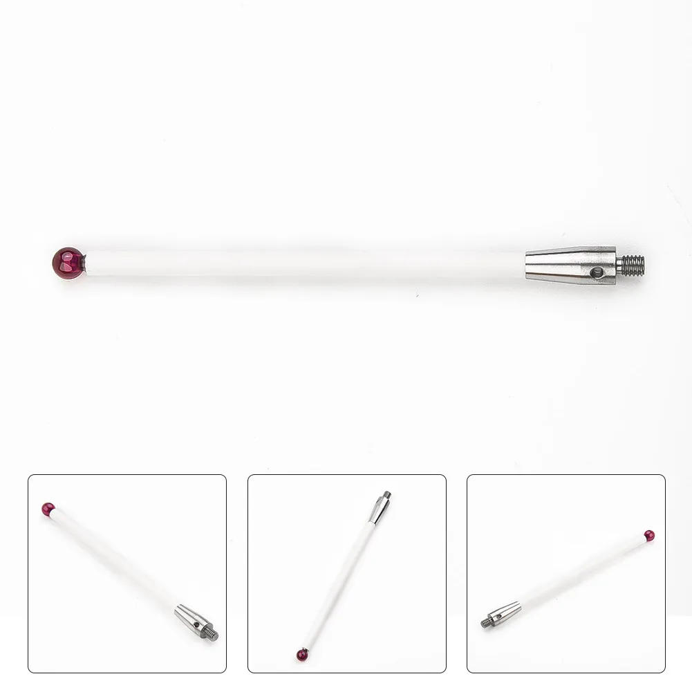 CMM Touch Probe Stylus 6mm Rubine Ball CNC Tip Ceramic Shaft M4 A-5000-3712 CNC Probe Testing Accessories 100 Mm Long CMM Probe
CMM Touch Probe Stylus 6mm Rubine Ball CNC Tip Ceramic Shaft M4 A-5000-3712 CNC Probe Testing Accessories 100 Mm Long CMM Probe