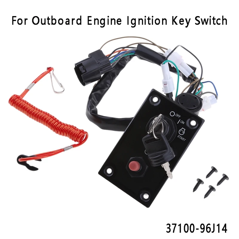 Single Ignition Key Switch Panel 37100-96J14 For Suzuki Outboard Engine Ignition Key Switch
Single Ignition Key Switch Panel 37100-96J14 For Suzuki Outboard Engine Ignition Key Switch