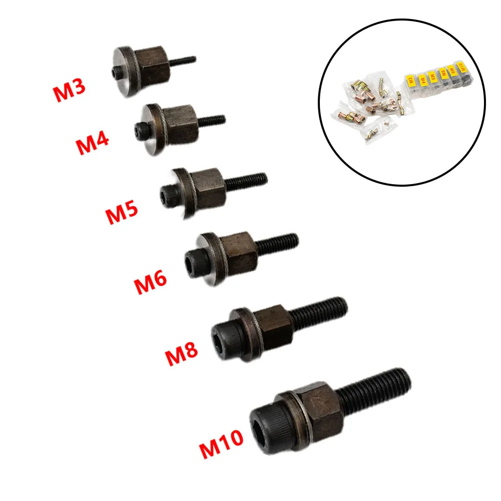 Ручной набор для заклепок и гаек, заклепочник Rivnut Tool M3/ M4/ M5 /M6/ M8/ M10, сменная установка, ручной аксессуар
Ручной набор для заклепок и гаек, заклепочник Rivnut Tool M3/ M4/ M5 /M6/ M8/ M10, сменная установка, ручной аксессуар