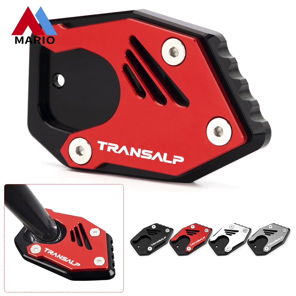 Moto Red Black CNC Kick Side Stand Extension Pad Kickstand Enlarger Support Plate For Honda XLV 600 650 700 TRANSALP Logo New
Moto Red Black CNC Kick Side Stand Extension Pad Kickstand Enlarger Support Plate For Honda XLV 600 650 700 TRANSALP Logo New