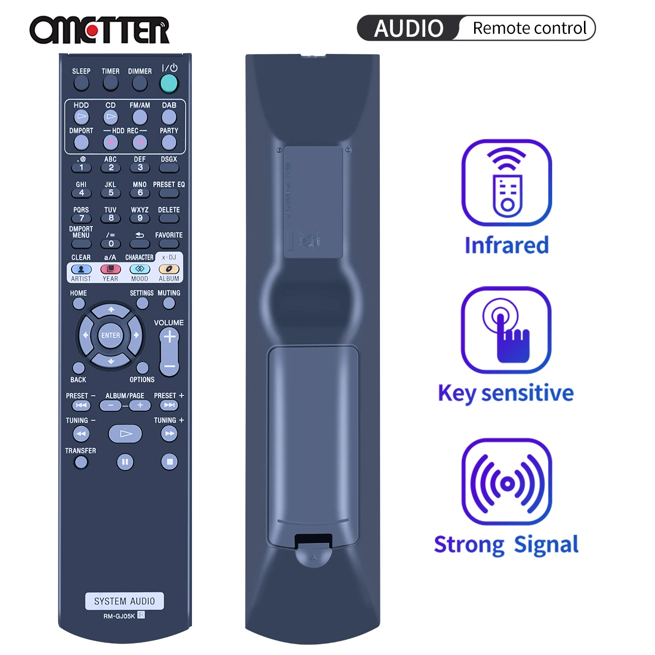 Original RM-GJ05K for SONY Audio / Video Players System Remote Control For NAS-SC55PKE NAS-SE35HD
Original RM-GJ05K for SONY Audio / Video Players System Remote Control For NAS-SC55PKE NAS-SE35HD