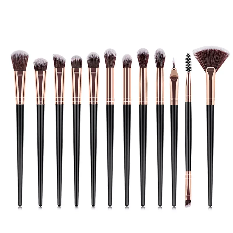 12pcs Makeup Brushes Tool Set Cosmetic Powder Eye Shadow Foundation Blush Blending Beauty Make Up Brush Maquiagem
12pcs Makeup Brushes Tool Set Cosmetic Powder Eye Shadow Foundation Blush Blending Beauty Make Up Brush Maquiagem