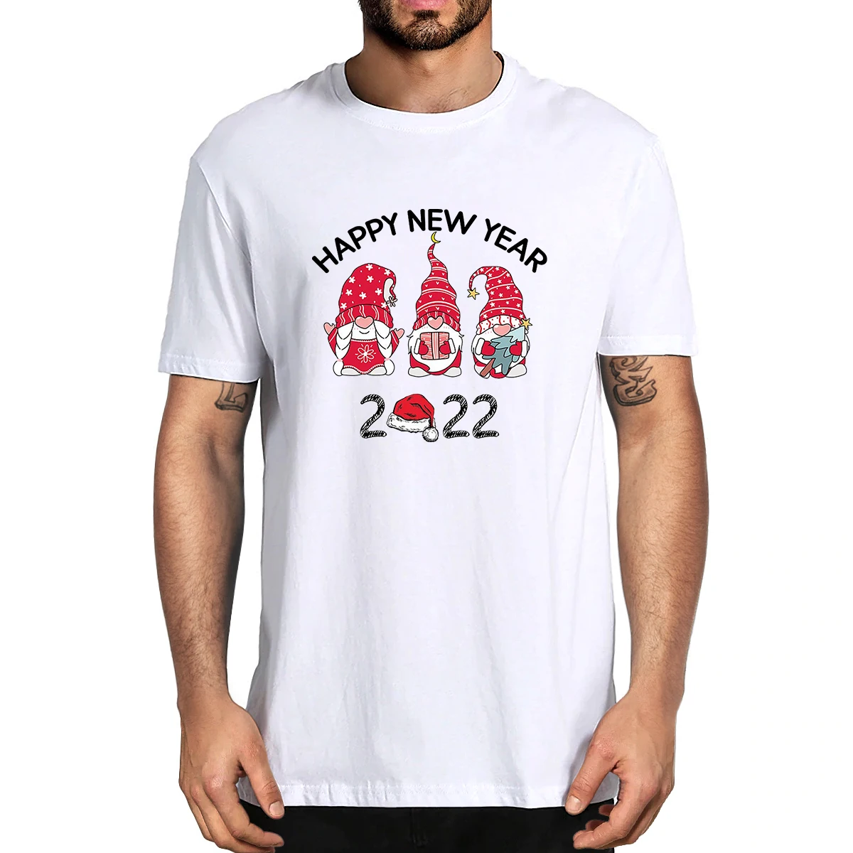 100% Cotton Happy New Year 2022 Merry Christmas Gnomes Men's Novelty T-Shirt Women Casual Streetwear Harajuku Top Tee Oversize
100% Cotton Happy New Year 2022 Merry Christmas Gnomes Men's Novelty T-Shirt Women Casual Streetwear Harajuku Top Tee Oversize