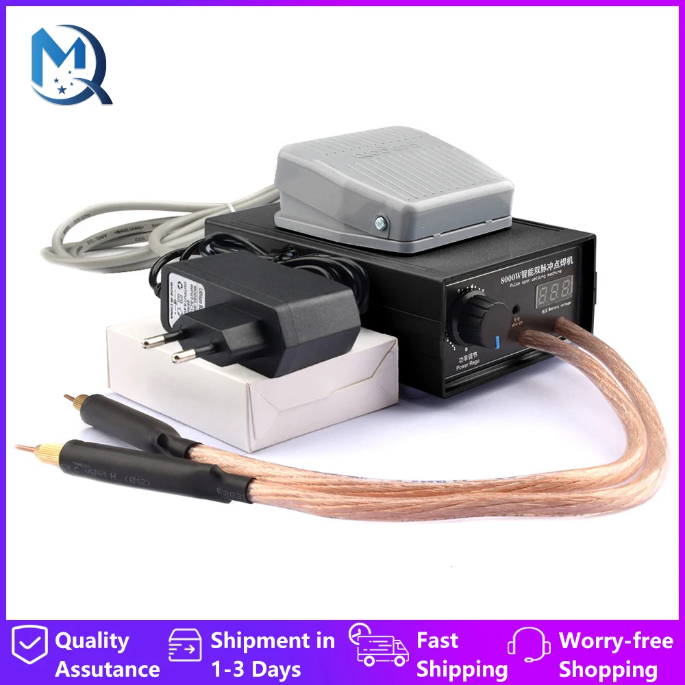 8000W Mini Spot Welder Machine DIY Kit 18650 Battery Pack Welding Tools Portable Spot Welding Machine Pen 0.15MM Nickel Strip
8000W Mini Spot Welder Machine DIY Kit 18650 Battery Pack Welding Tools Portable Spot Welding Machine Pen 0.15MM Nickel Strip