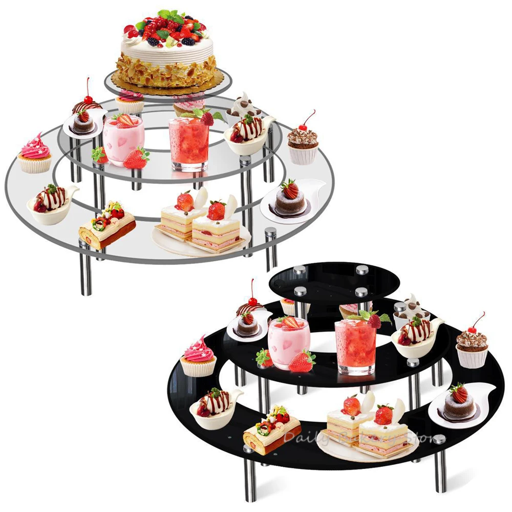 3 Size One Set Round Acrylic Cake Rack,Handmade Cupcake Display Rack, Wedding and Birthday Party Dessert Table Storage Stands
3 Size One Set Round Acrylic Cake Rack,Handmade Cupcake Display Rack, Wedding and Birthday Party Dessert Table Storage Stands